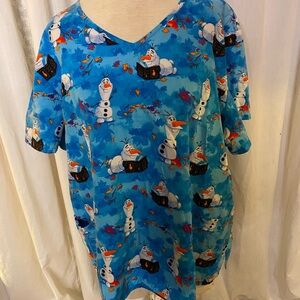 Disney Frozen II Blue Olaf Shirt